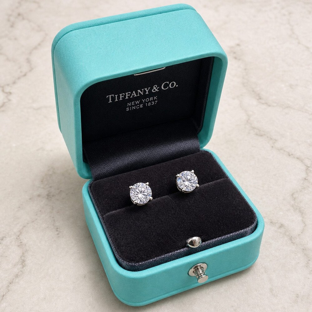 TIFFANY&CO Timeless Earrings Style 1 | New with Box